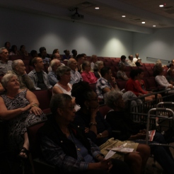 The town turned out to learn about Bayard Rustin and the March on Washington